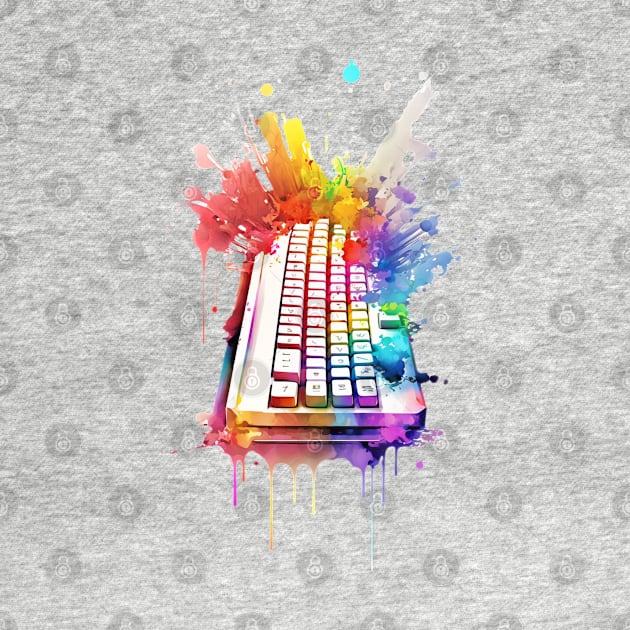 Colourful Keyboard - I love programming by SMCLN